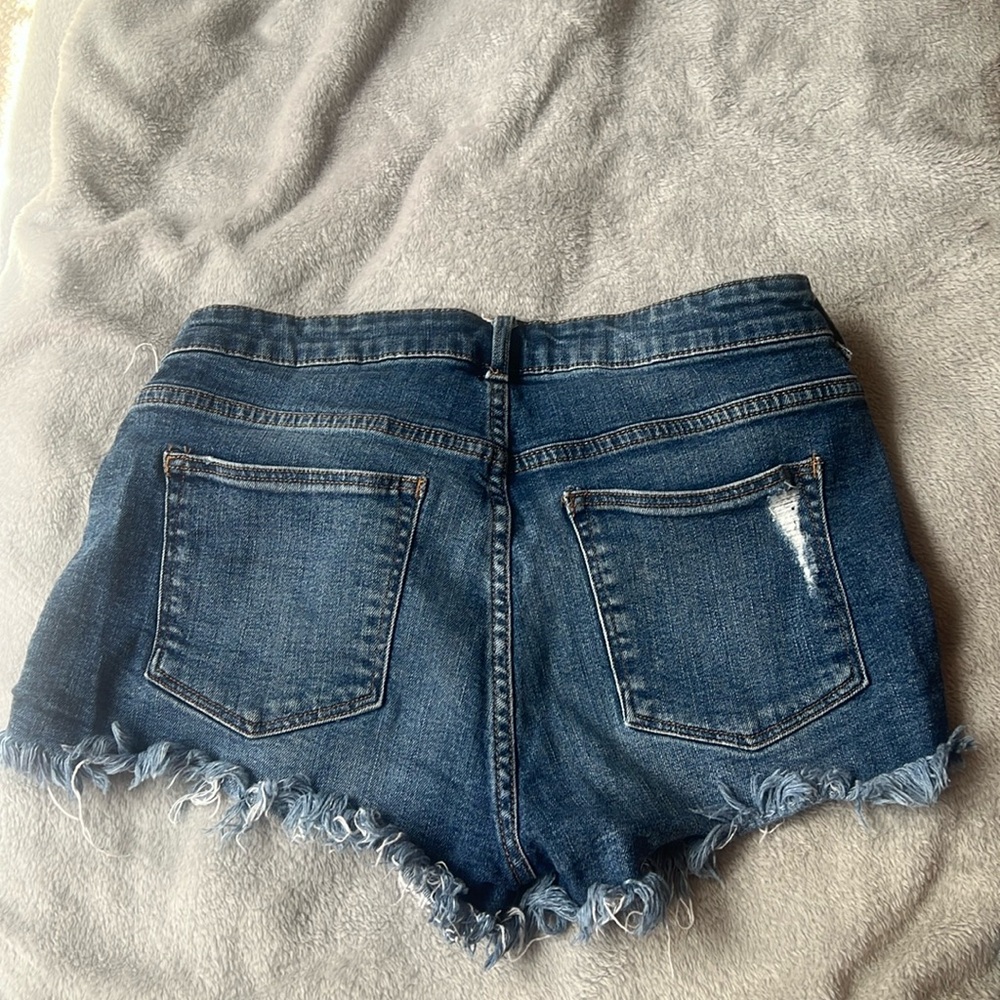 cutoff jean shorts